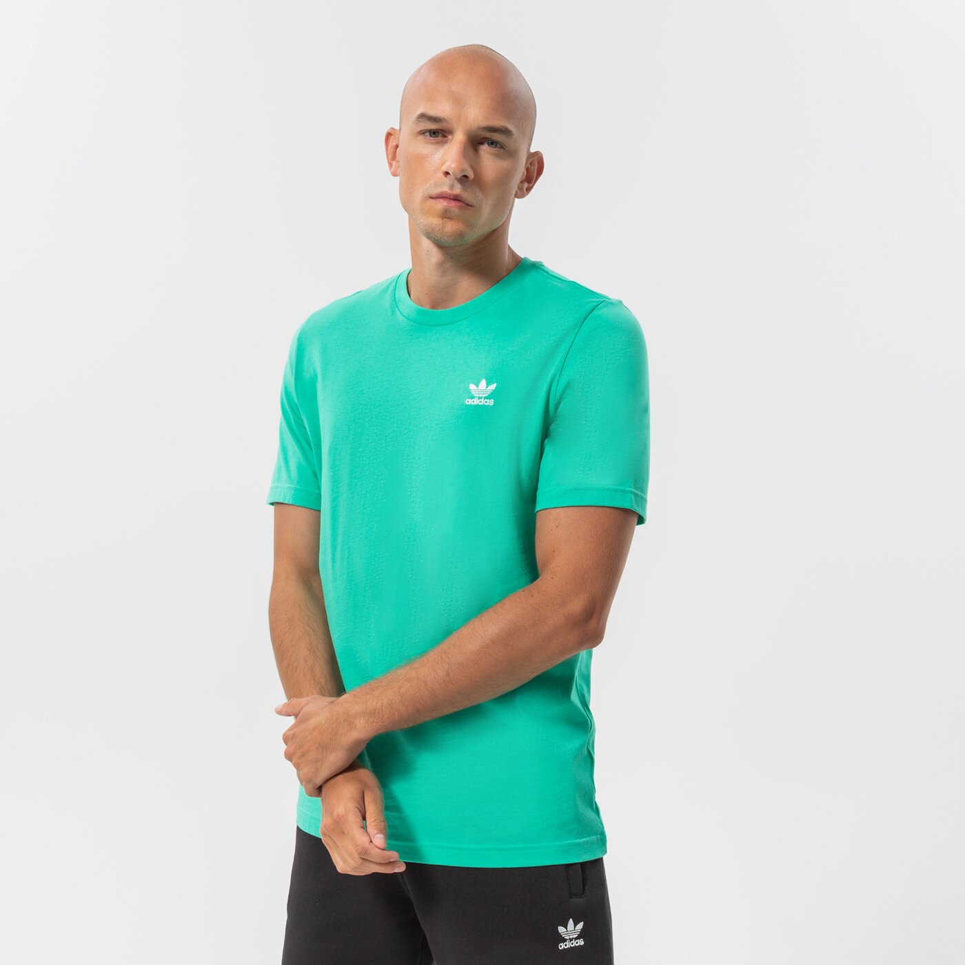 Мъжка тениска ADIDAS ТЕНИСКА ESSENTIAL TEE he9442 цвят зелен