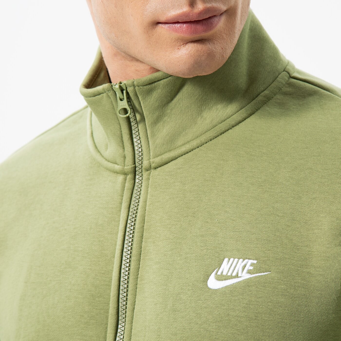 Мъжки суичър NIKE СУИТЧЪР M NSW CLUB BB HZ ТОП dd4732-334 цвят каки