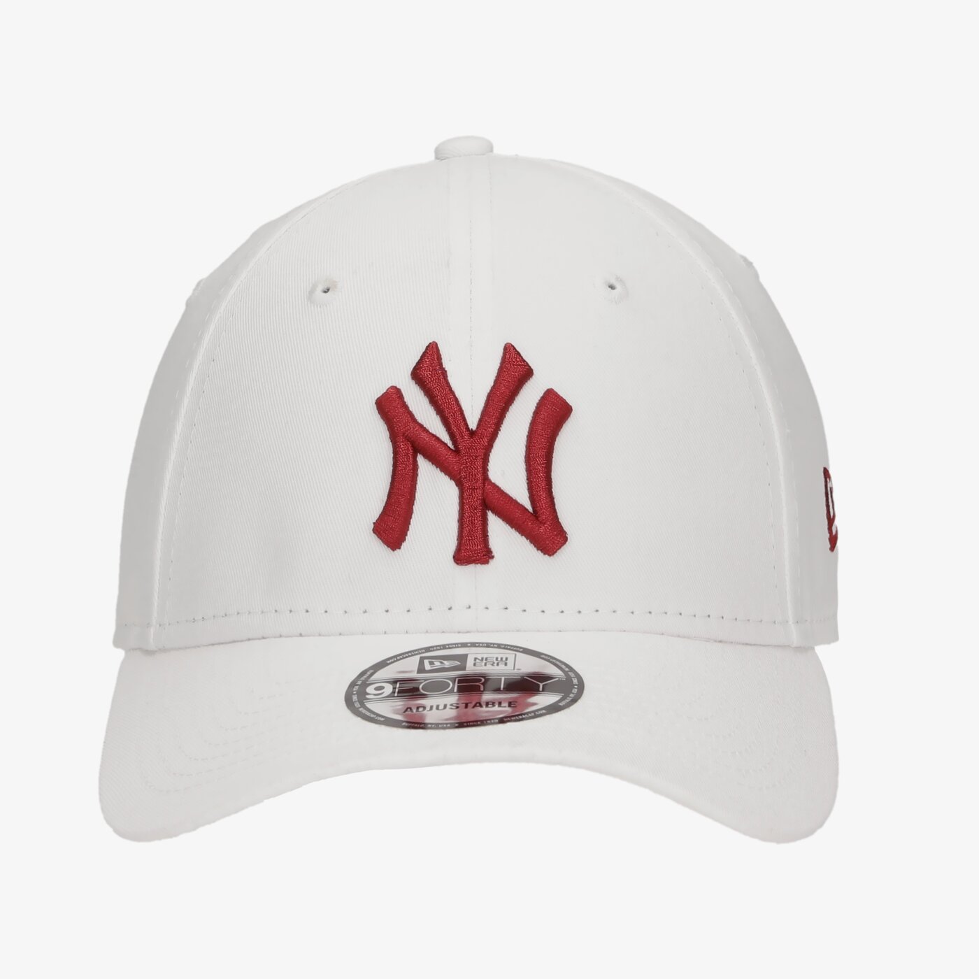 Мъжка шапка с козирка NEW ERA ШАПКА LEAGUE ESS 940 NYY WHT NEW YORK YANKEES WHIHRD 60222273 цвят бял