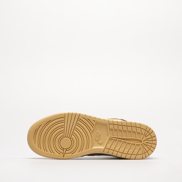 Детски маратонки AIR JORDAN 1 MID SE dz6335-200 цвят кафяв