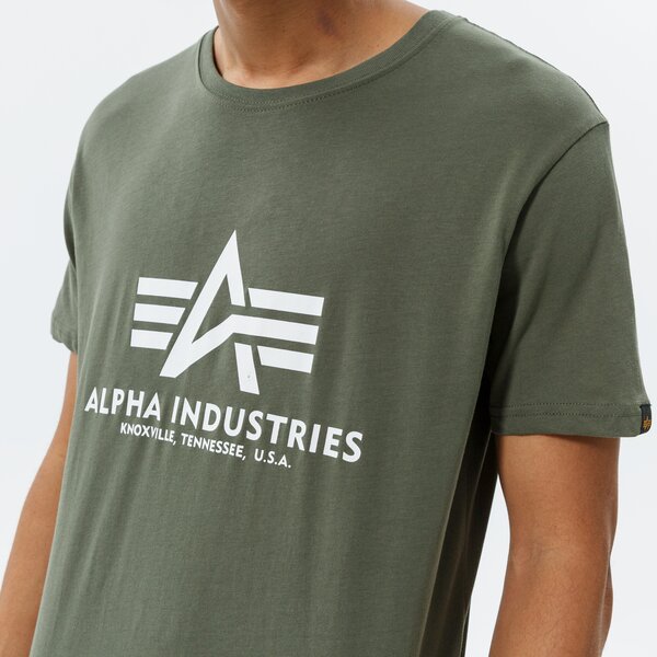 Мъжка тениска ALPHA INDUSTRIES ТЕНИСКА BASIC T 100501-142 цвят каки