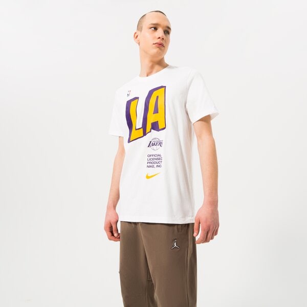 Мъжка тениска NIKE ТЕНИСКА LOS ANGELES LAKERS dr6723-100 цвят бял