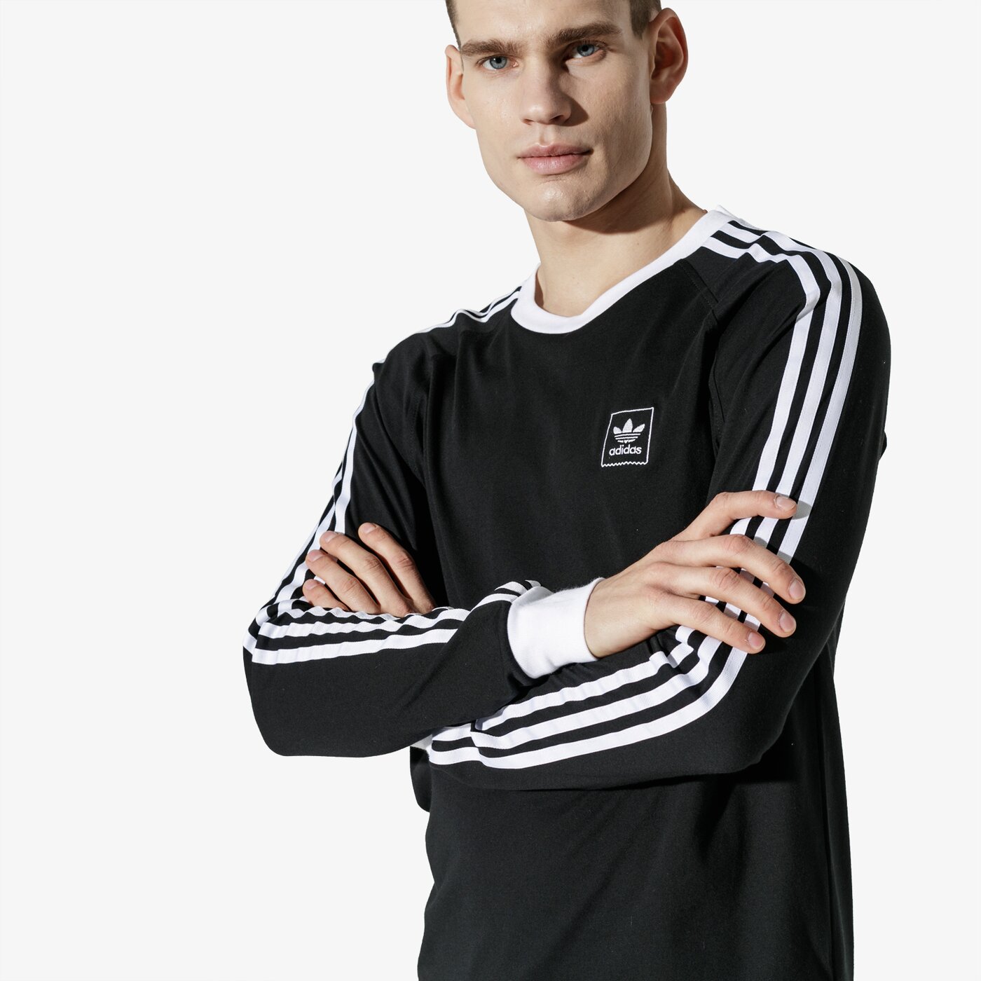 Мъжки суичър ADIDAS СУИТЧЪР LS CALI BB T du8394 цвят черен