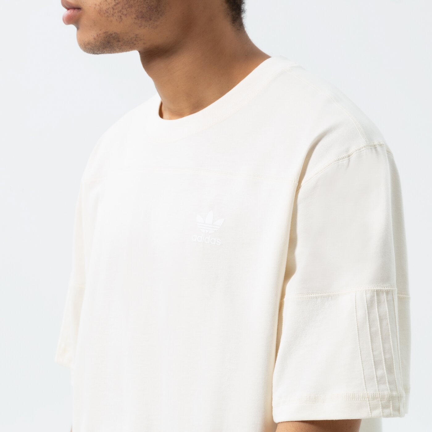 Мъжка тениска ADIDAS ТЕНИСКА CC TEE hc1967 цвят бежов