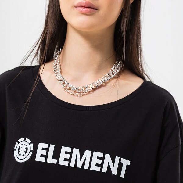 Дамска тениска ELEMENT ТЕНИСКА ELEMENT LOGO SS W w3ssb7-3732 цвят черен