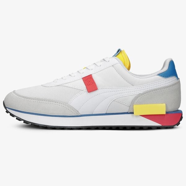 Мъжки маратонки PUMA FUTURE RIDER NEON PLAY 37338308 цвят бял