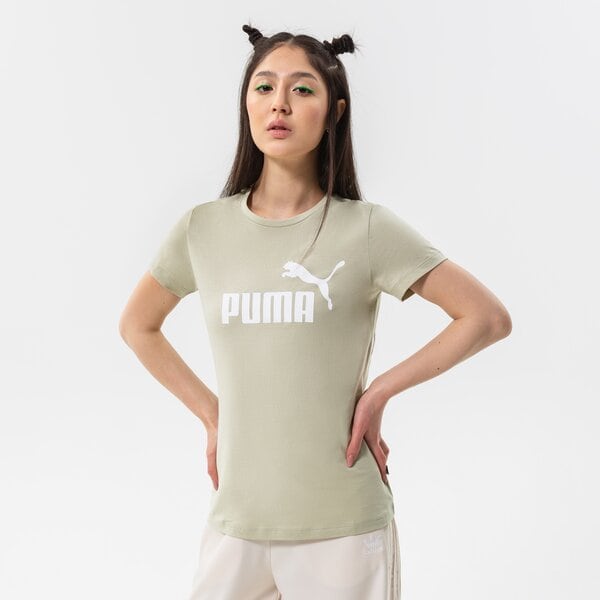 Дамска тениска PUMA ТЕНИСКА ESS LOGO TEE (S) 586775 85 цвят зелен
