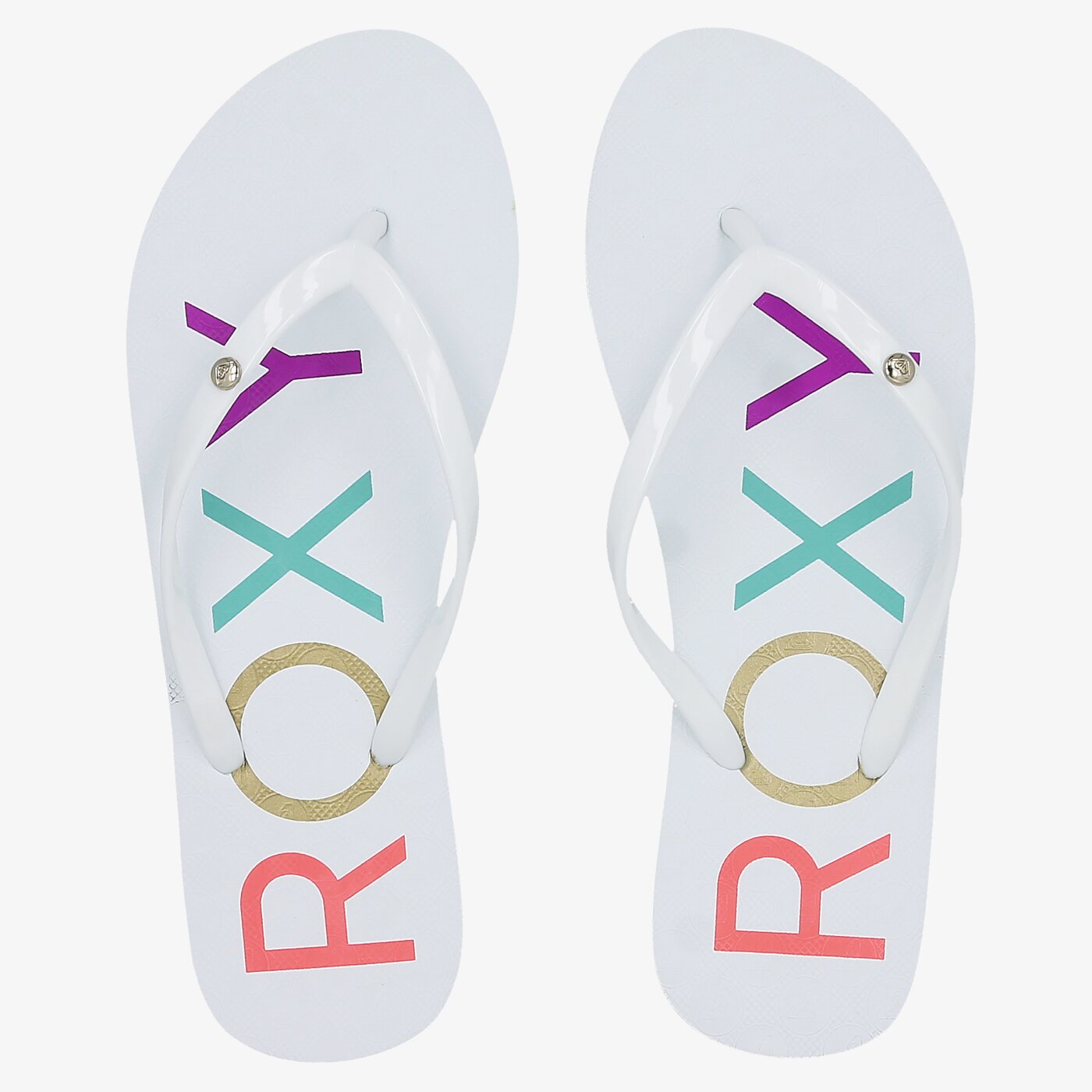 Дамски джапанки ROXY SANDY arjl100438wgd цвят бял