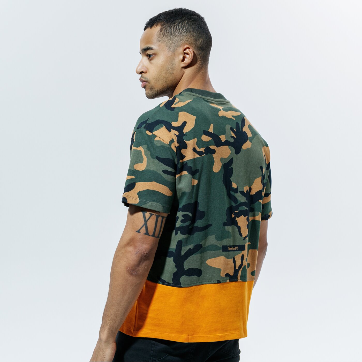 Мъжка тениска TIMBERLAND ТЕНИСКА YC SS CAMO TEE tb0a2ag7ap91 цвят многоцветен