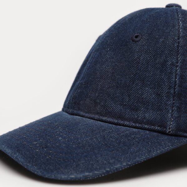 Дамска шапка с козирка LEVI'S ШАПКА ESSENTIAL CAP d75890004 цвят син