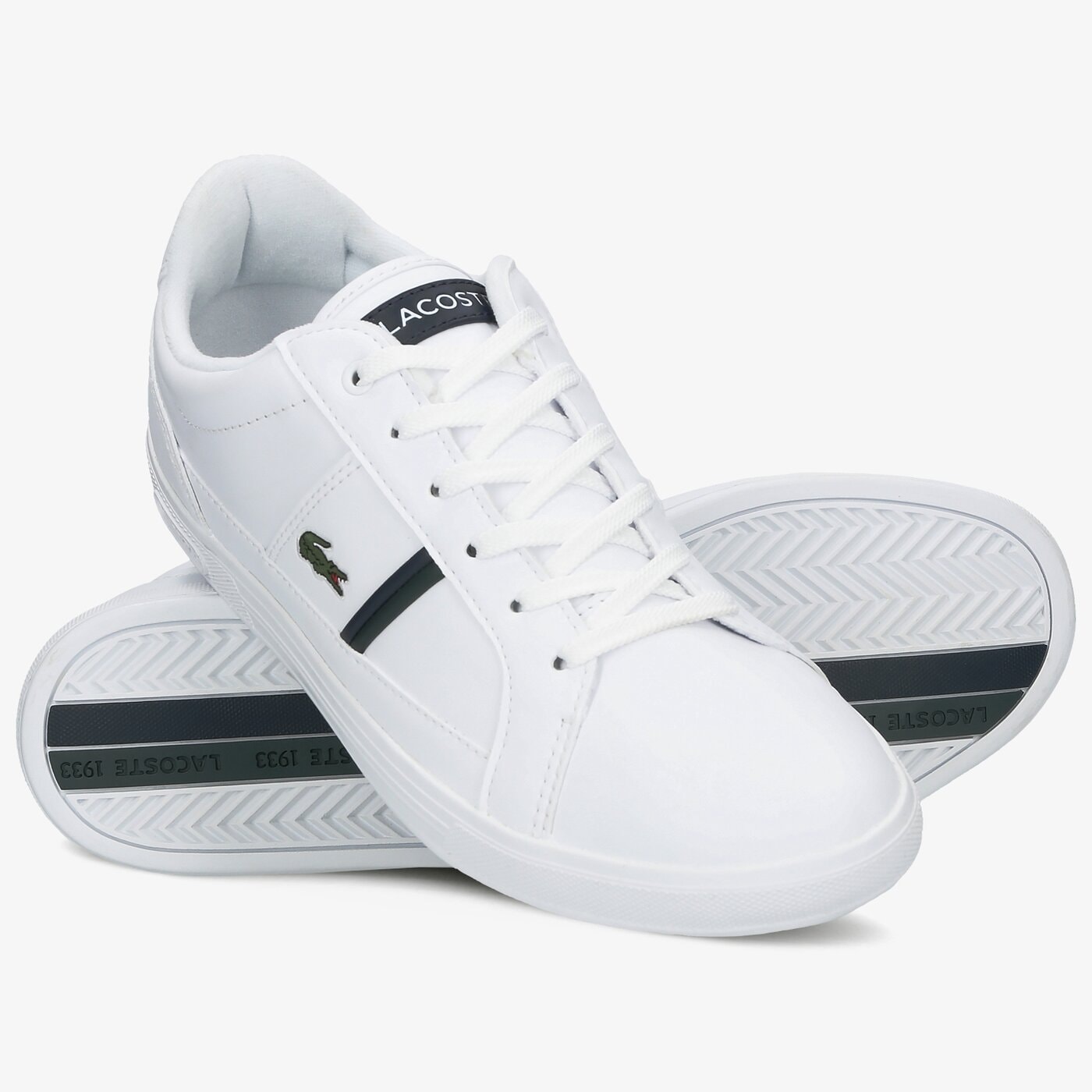 Мъжки маратонки LACOSTE EUROPA 0120 1 SMA  740sma00071r5 цвят бял