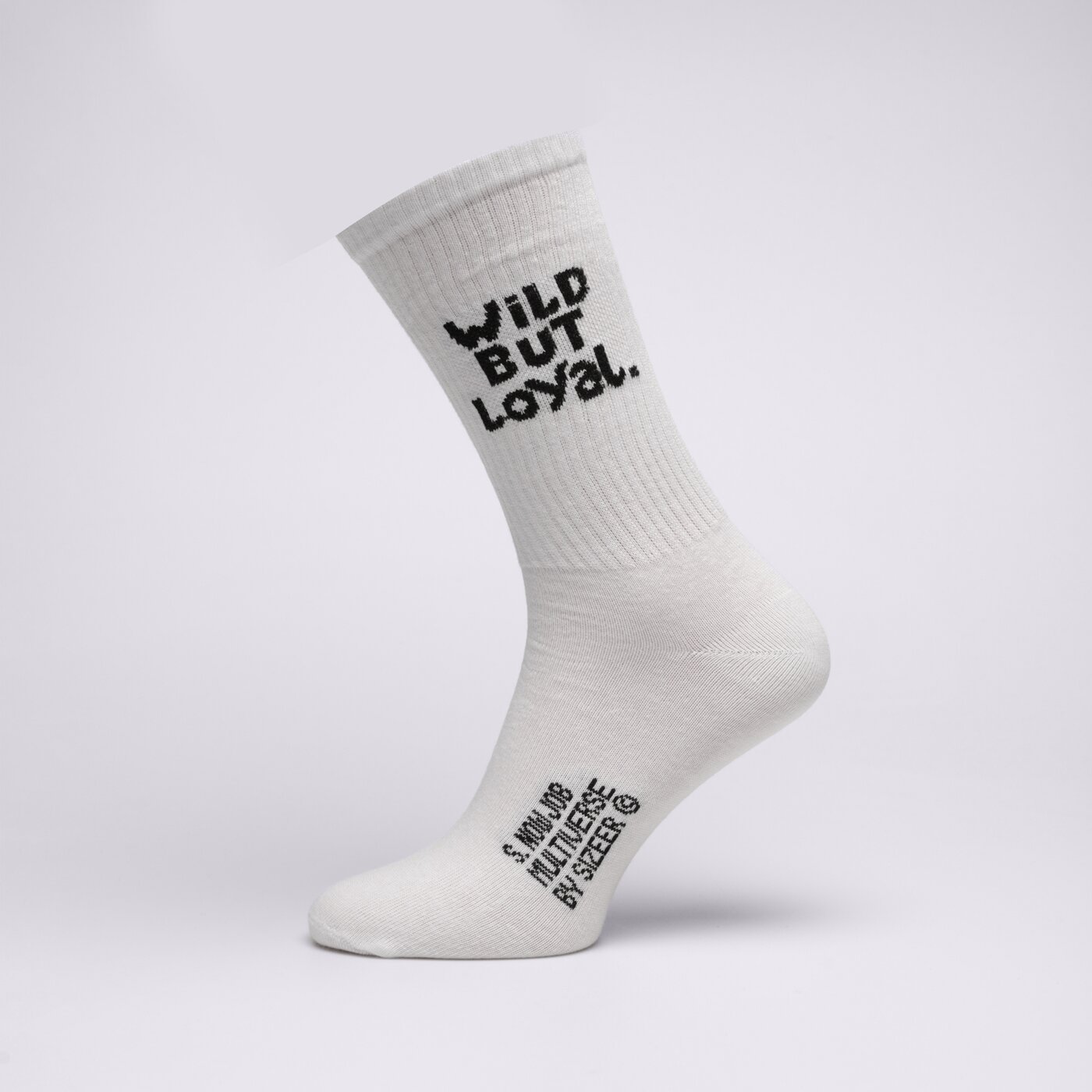 Дамски чорапи S.NOW JOB SIZEER SOCKS "WILD BUT LOYAL"  si123skd51001 цвят бял