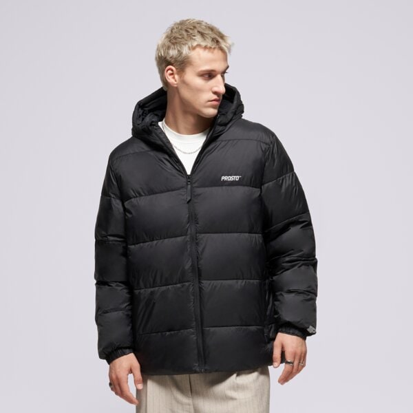 Мъжко зимно яке PROSTO ЯКЕ ЗИМНО PUFFER JACKET 404 BLACK kl252mout2041 цвят черен