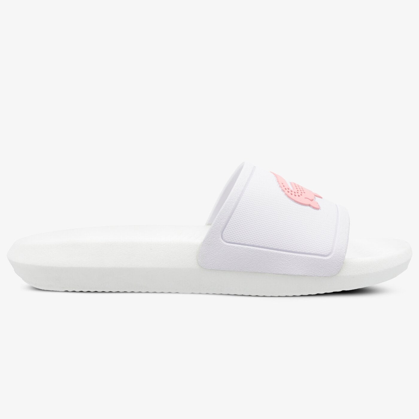 Дамски чехли и сандали LACOSTE CROCO SLIDE 119 3 CFA 737cfa00051y9 цвят бял