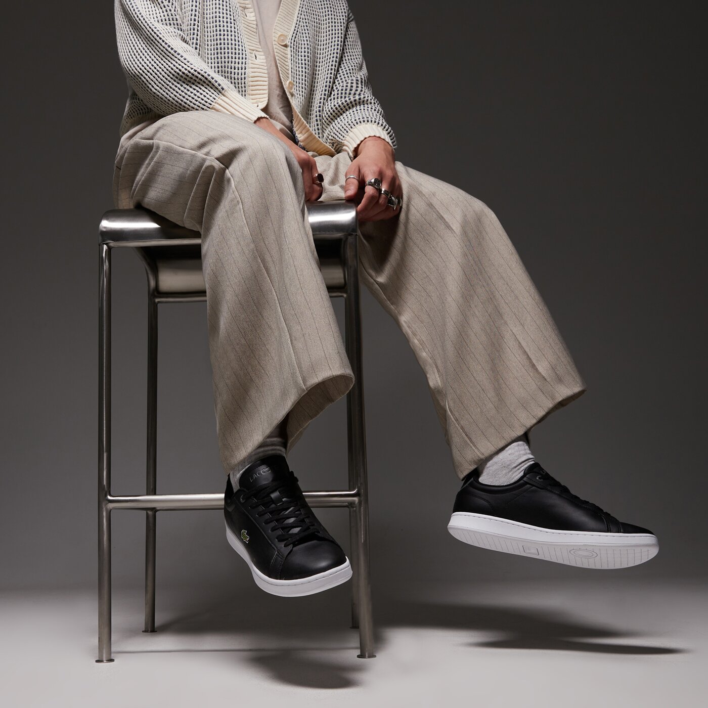 Мъжки маратонки LACOSTE CARNABY PRO BL23 1 SMA 745sma0110312 цвят черен