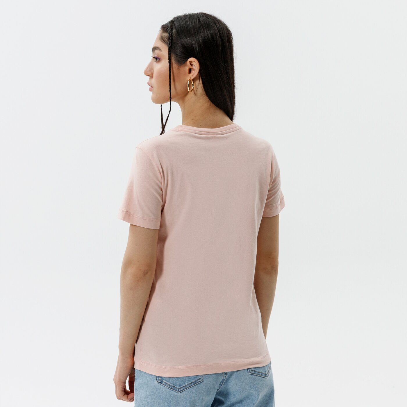 Дамска тениска CHAMPION ТЕНИСКА CREWNECK ТЕНИСКА 113223ps157 цвят розов