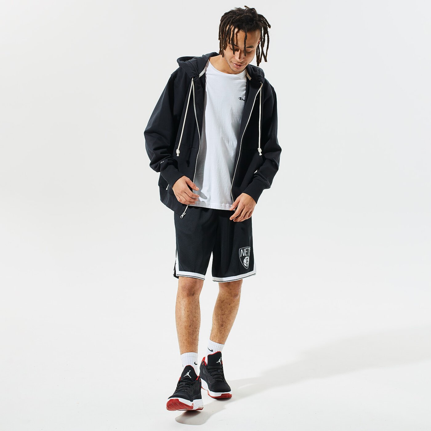 Мъжки суичър NIKE СУИТЧЪР СЪС ЗАКОПЧАВАНЕ С КАЧУЛКА M NK DF STD ISSUE FZ  ck6362-010 цвят черен