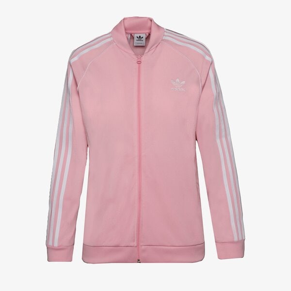 Детски суичър ADIDAS СУИТЧЪР СЪС ЗАКОПЧАВАНЕ SST TRACK ТОП GIRL hd2042 цвят розов