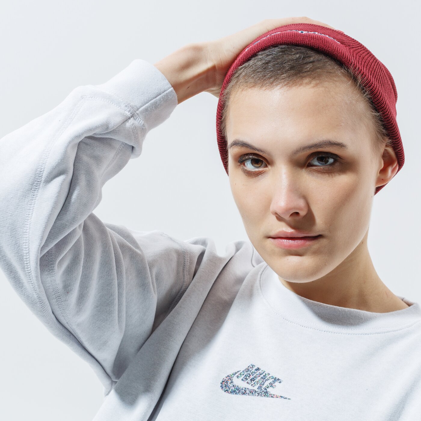 Дамски суичър NIKE СУИТЧЪР NIKE SPORTSWEAR  FT M2Z cu6403-094 цвят сив