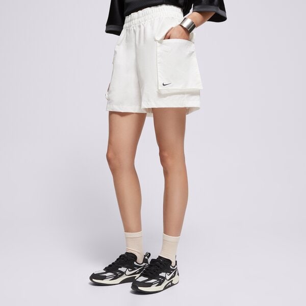 Дамски къси панталони NIKE ШОРТИ W NSW ESSNTL WVN HR 5" CRGO SH hm6982-133 цвят кремав