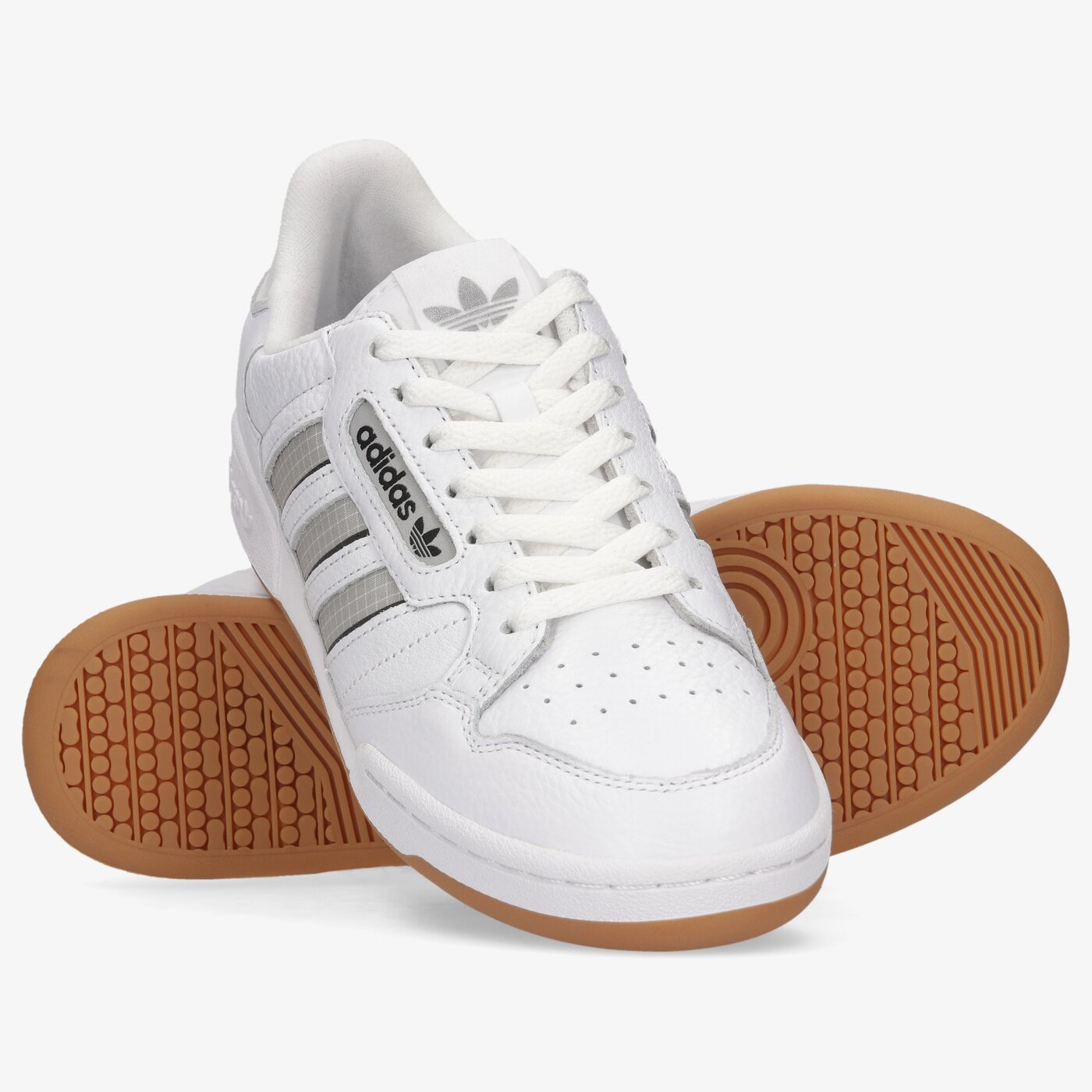 Мъжки маратонки ADIDAS CONTINENTAL 80 STRIPES h02163 цвят бял