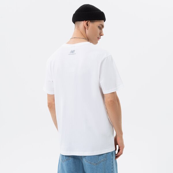 Мъжка тениска NEW BALANCE ТЕНИСКА ATHLETICS INTELLIGENT CHOICE mt23502wt цвят бял