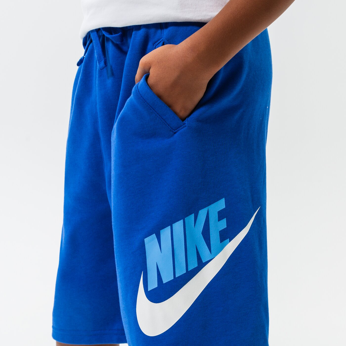  NIKE ШОРТИ SPORTSWEAR CLUB FLEECE BOY ck0509-481 цвят син