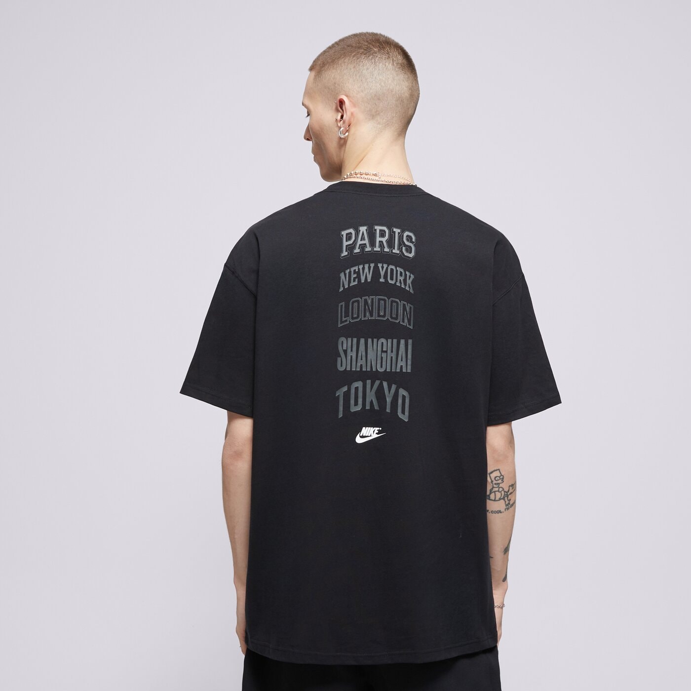 Мъжка тениска NIKE ТЕНИСКА M NSW TEE M90 NK AIR SP25 2 hj0580-010 цвят черен