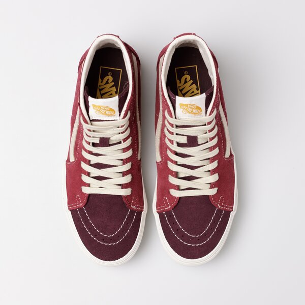 Дамски маратонки VANS UA SK8-HI TAPERED STACKFORM vn0a7q5ptwp1 цвят червен