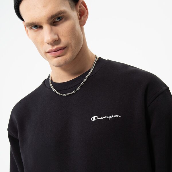 Мъжки суичър CHAMPION СУИТЧЪР CREWNECK SWEATSHIRT 217918kk001 цвят черен