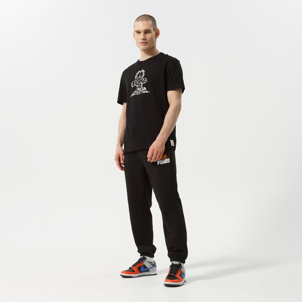 Мъжка тениска PUMA ТЕНИСКА PUMA X GARFIELD GRAPHIC TEE 534433 01 цвят черен