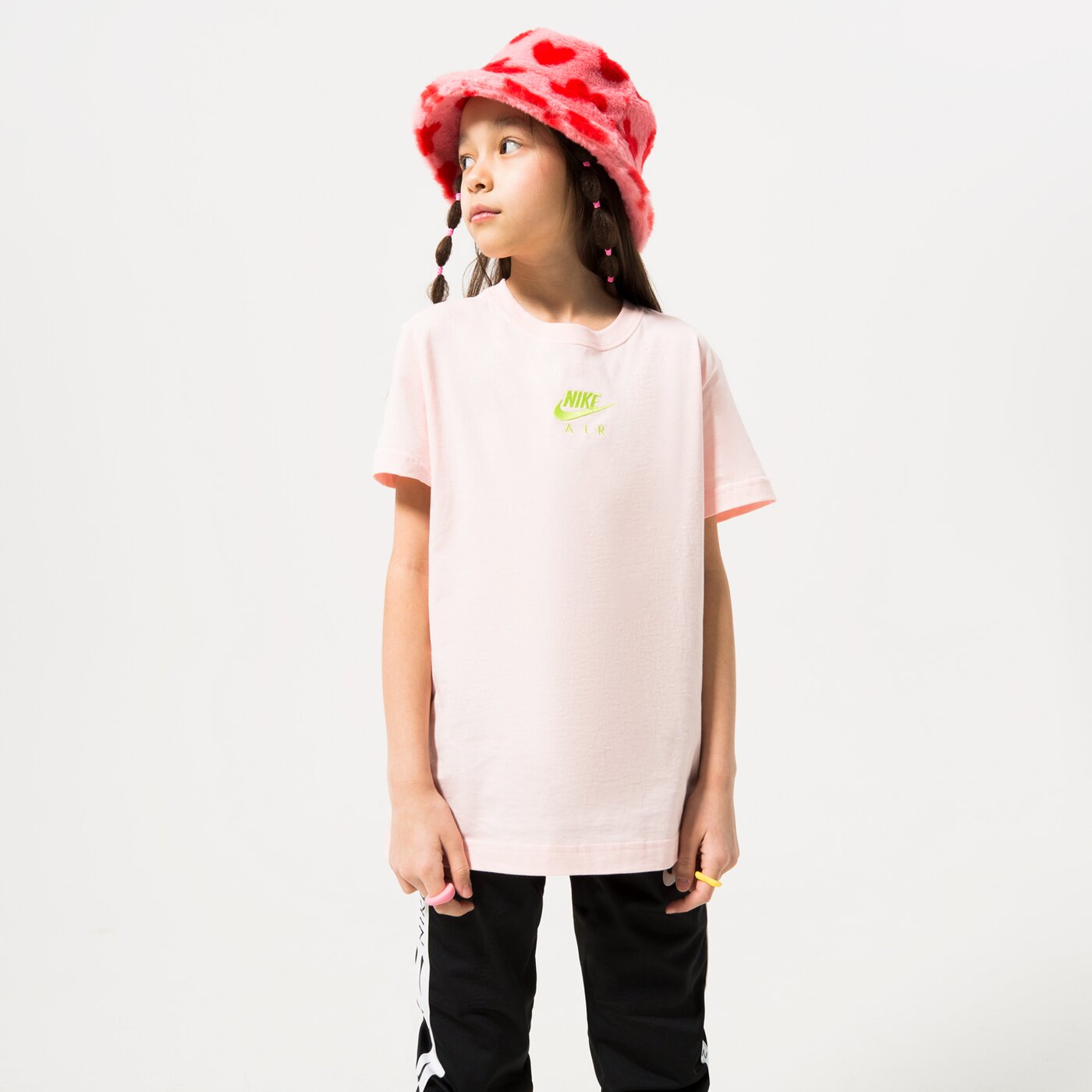 Детска тениска NIKE ТЕНИСКА G NSW TEE NIKE AIR BF GIRL do1341-610 цвят розов