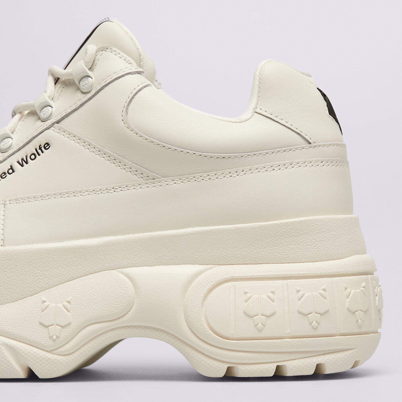 Дамски маратонки NAKED WOLFE SPORTY nwsportywhite цвят бял