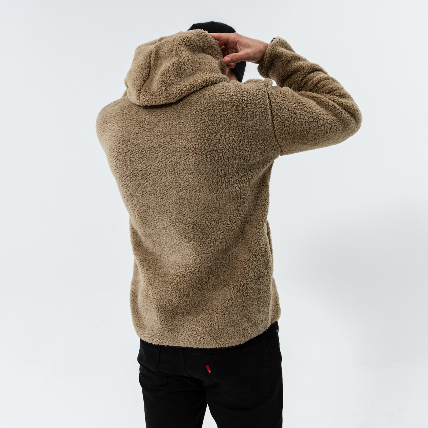 Мъжки суичър CHAMPION СУИТЧЪР С КАЧУЛКА HOODED ТОП 214973gs044 цвят каки