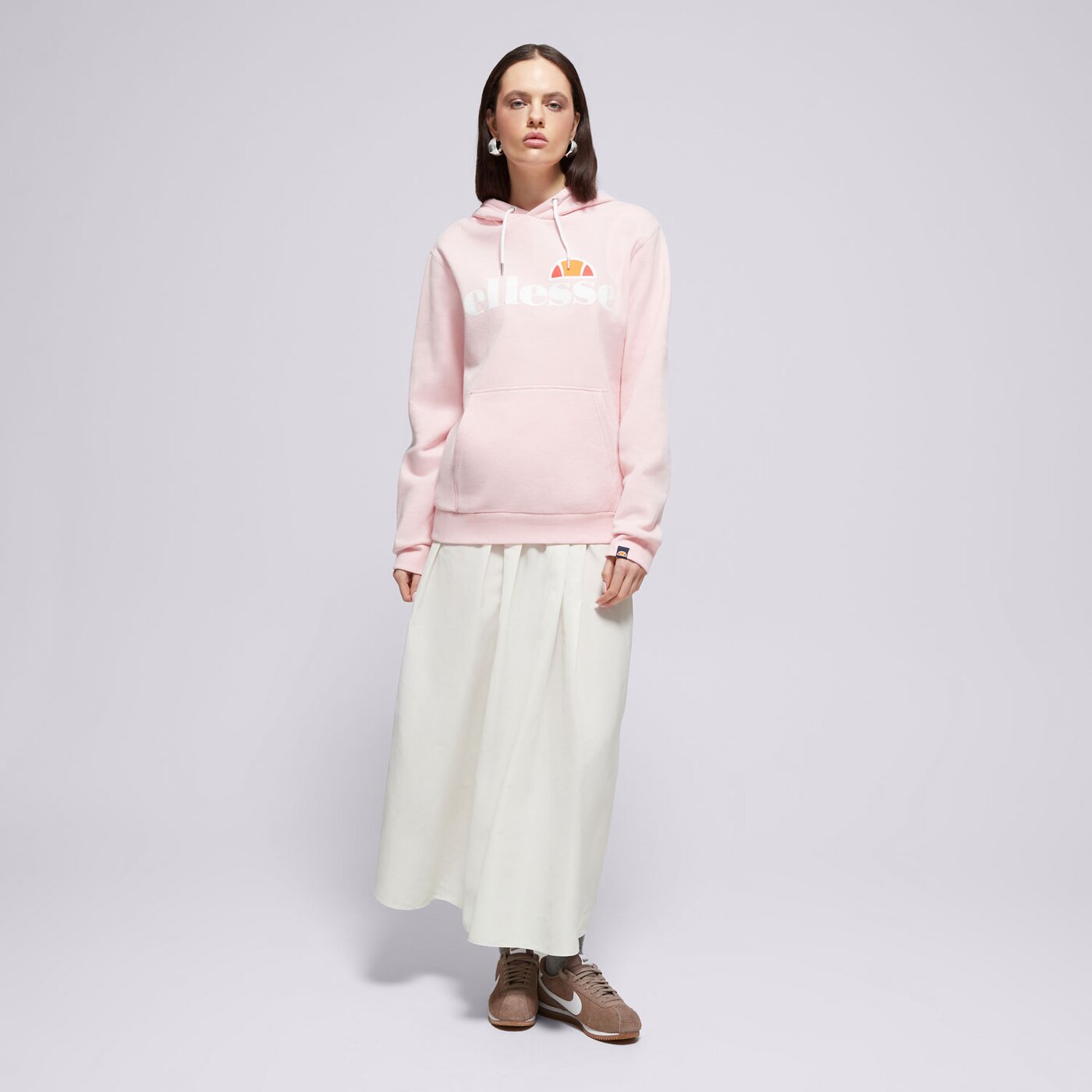 Дамски суичър ELLESSE СУИТЧЪР С КАЧУЛКА TORICES LPINK sgs03244808 цвят розов