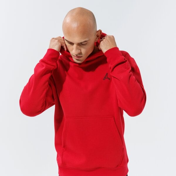 Мъжки суичър JORDAN СУИТЧЪР С КАЧУЛКА ESSENTIAL OVERHEAD HOODIE da9818-687 цвят червен