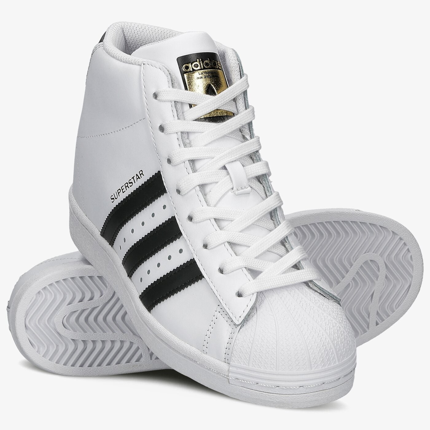 Дамски маратонки ADIDAS SUPERSTAR UP W fw0118 цвят бял