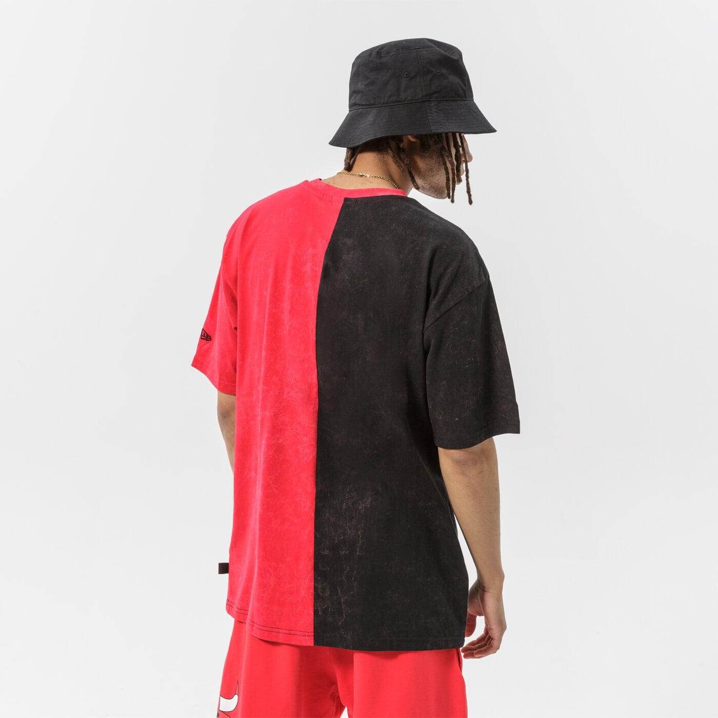 Мъжка тениска NEW ERA ТЕНИСКА WASHED PACK GRAPHIC BULLS CHICAGO BULLS BLKF 13083857 цвят червен