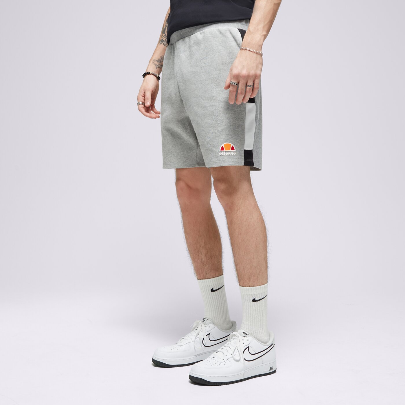 Мъжки къси панталони ELLESSE ШОРТИ FARNIA SHORT GREY MRL sxr17845112 цвят сив