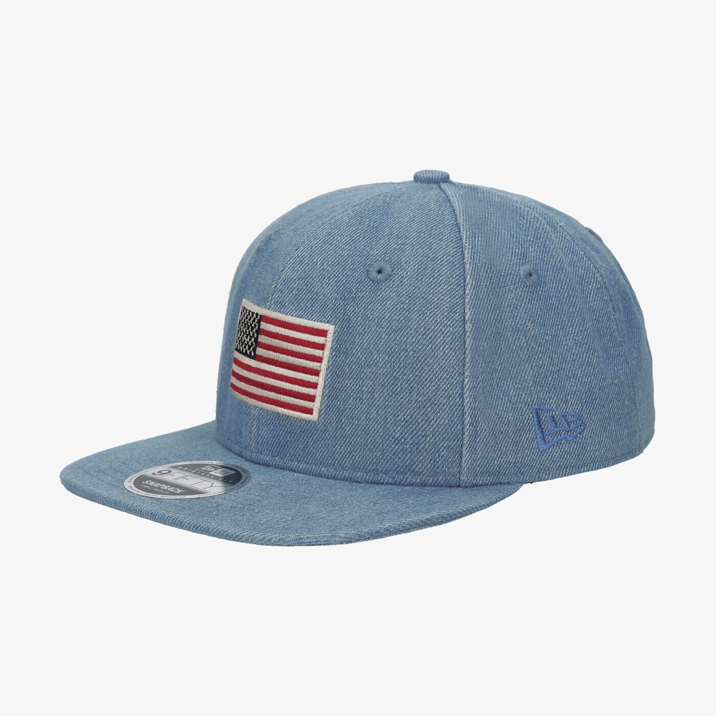 Дамска шапка с козирка NEW ERA ШАПКА SEASONAL FLAG 9FIFTY OPEN MARKET BLUE 80536690 цвят син