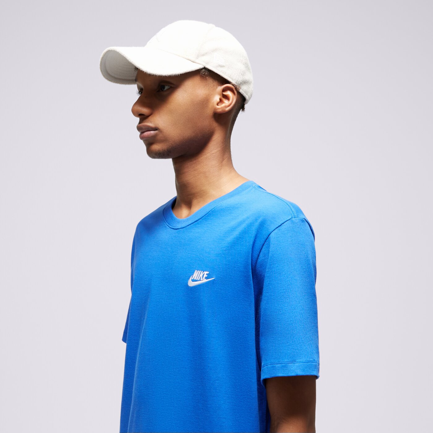 Мъжка тениска NIKE ТЕНИСКА SPORTSWEAR CLUB ar4997-480 цвят син