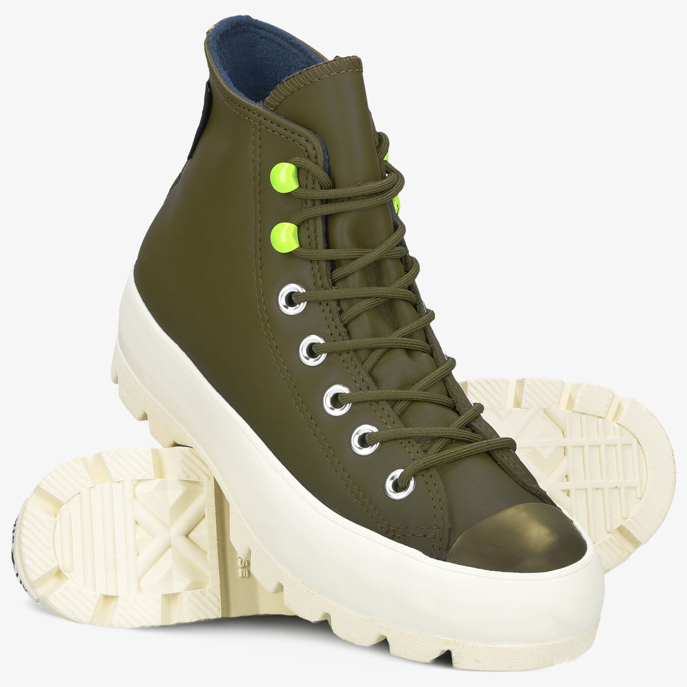 Дамски маратонки CONVERSE CHUCK TAYLOR ALL STAR LUGGED WINTER 568764c цвят зелен