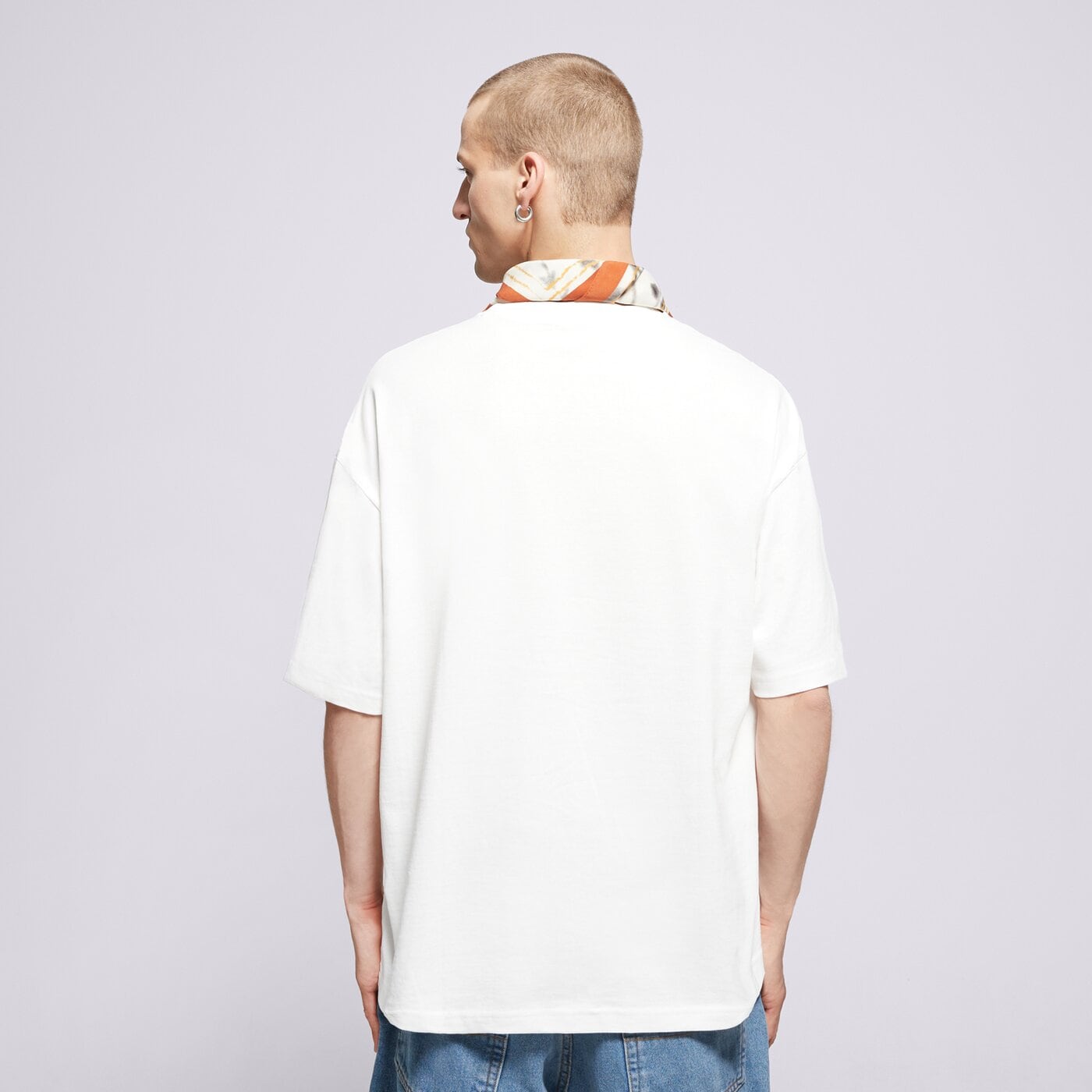 Мъжка тениска PUMA ТЕНИСКА WARDROBE ESS OVERSIZED TEE 629646 02 цвят бял