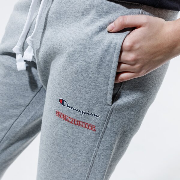 Дамски панталони CHAMPION ПАНТАЛОНИ RIB CUFF PANTS 114713em006 цвят сив