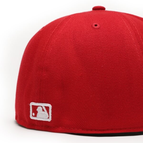 Дамска шапка с козирка NEW ERA ШАПКА 5950 NYY RED MLB BASIC NY YANKEES 10011573 цвят червен