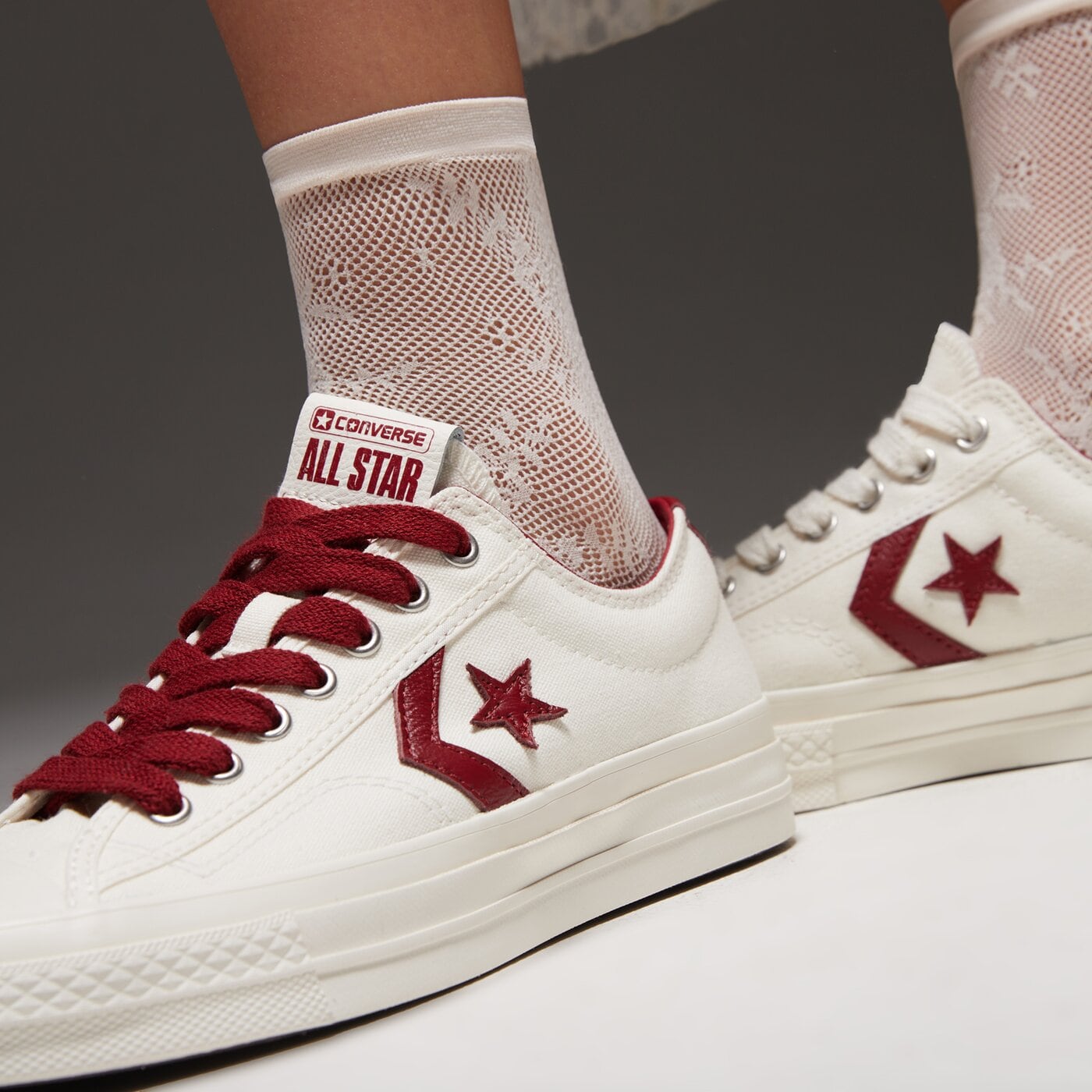 Дамски маратонки CONVERSE STAR PLAYER 76 a12591c цвят бежов