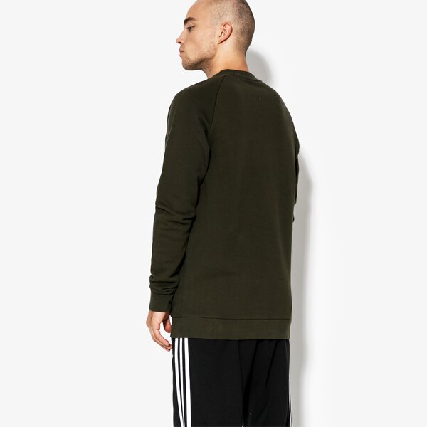 Мъжки суичър ADIDAS СУИТЧЪР TREFOIL CREW ADICOLOR dm7834 цвят каки