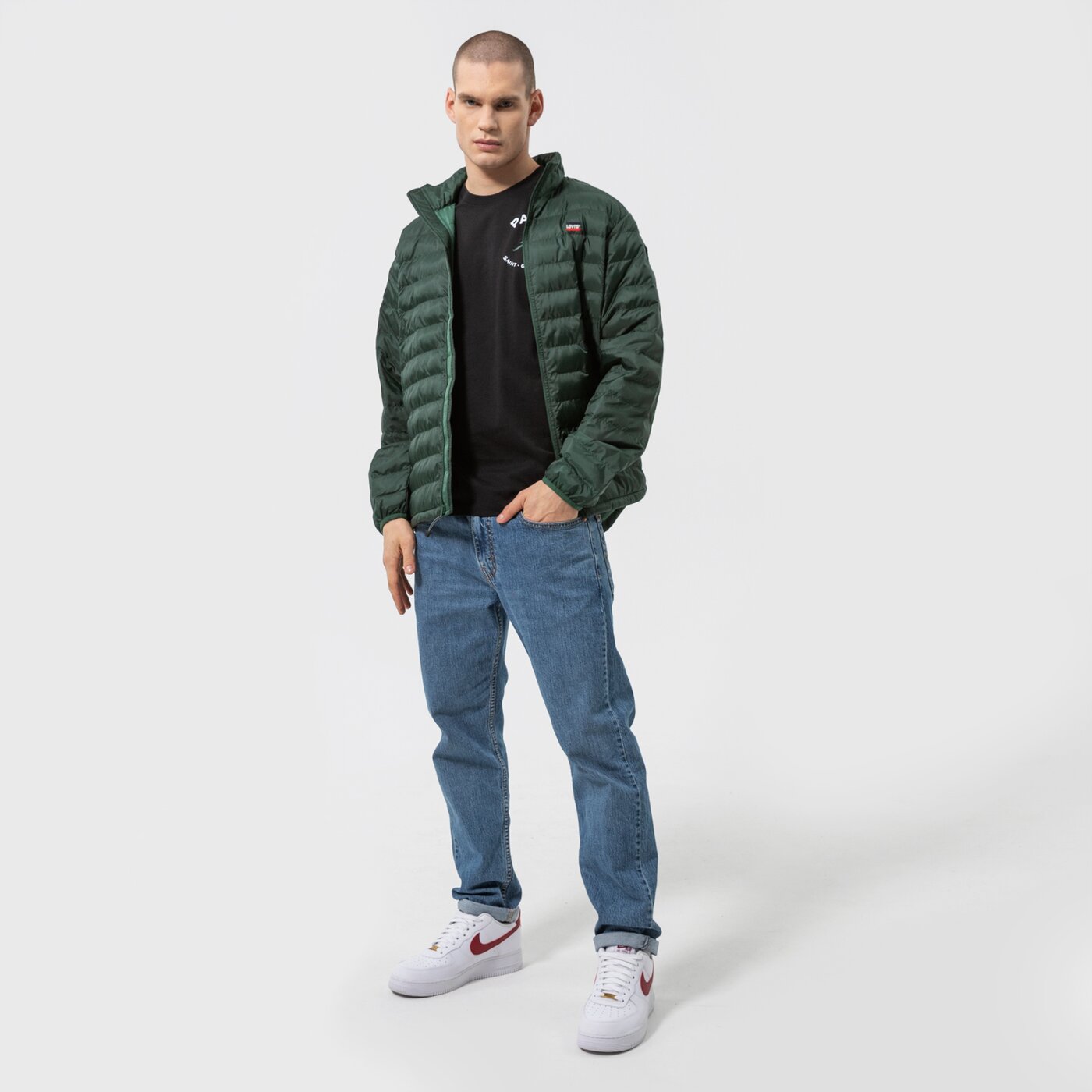 Мъжко зимно яке LEVI'S ЯКЕ ЗИМНО PRESIDIO PACKABLE JACKET 275230010 цвят зелен