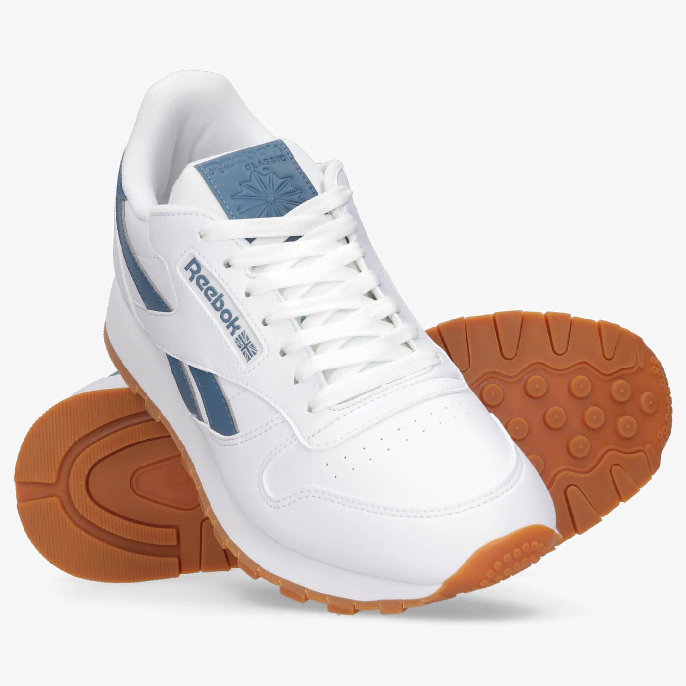 Мъжки маратонки REEBOK CL LTHR VEGAN gw9962 цвят бял