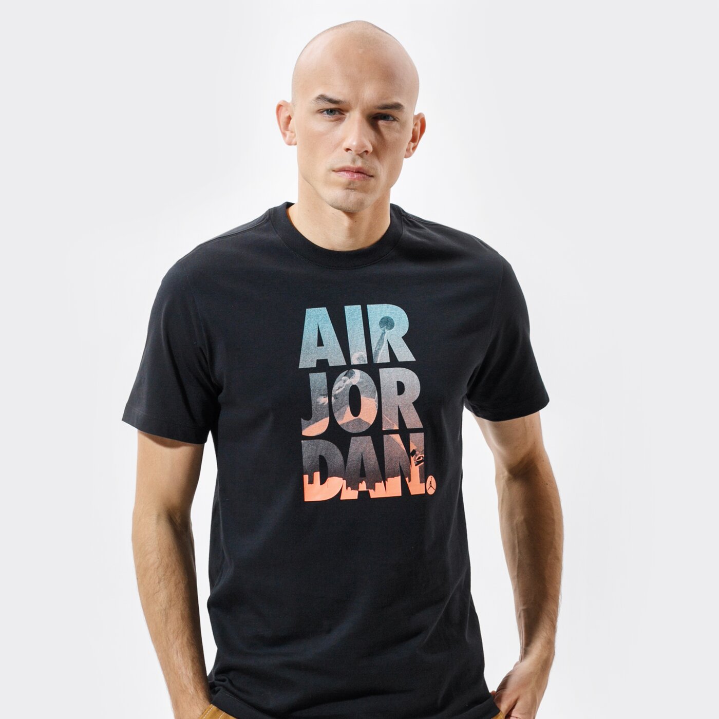 Мъжка тениска JORDAN ТЕНИСКА JUMPMAN CLASSICS dc9354-010 цвят черен